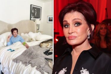 Sharon Osbourne, 69 ans, suscite des inquiétudes avec une photo frêle alitée alors qu'elle est accrochée au goutte-à-goutte