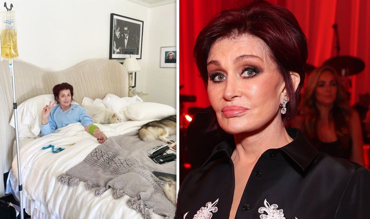 Sharon Osbourne, 69 ans, suscite des inquiétudes avec une photo frêle alitée alors qu'elle est accrochée au goutte-à-goutte