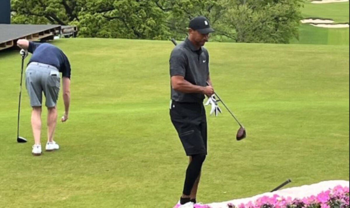 Tiger Woods donne aux fans un signe prometteur lors de la ronde d'entraînement de l'US PGA alors que de grands espoirs se construisent