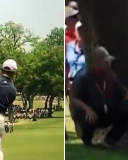 Un journaliste de télévision «couvert de sang» et hospitalisé après un tir capricieux du championnat PGA