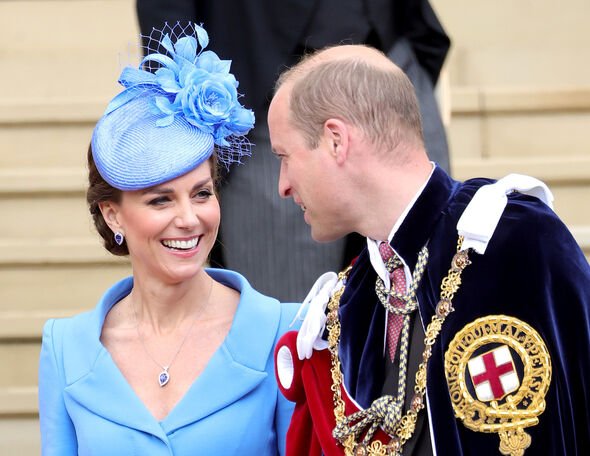 Kate et le prince William à Windsor