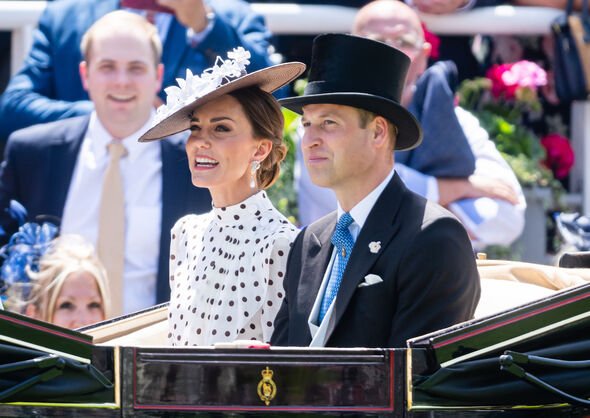 Kate et le prince William au Royal Ascot