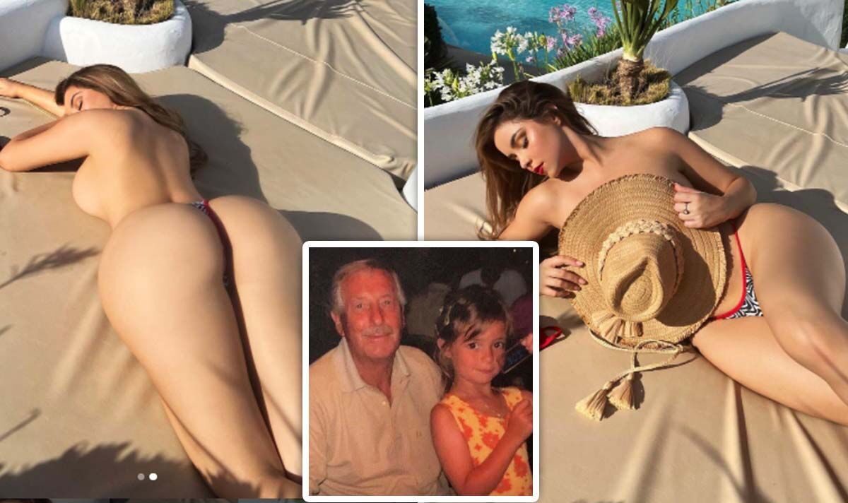 Demi Rose, 27 ans, pose en petit bikini avant de partager un aperçu émotionnel de la mort de son père