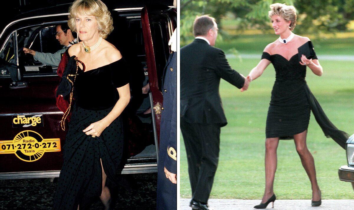 Derrière le choix de Camilla de porter la même robe de vengeance que la princesse Diana un an plus tard