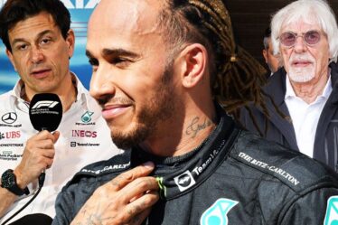 F1 news LIVE: l'avenir de Lewis Hamilton est incertain, Ecclestone tire, Mercedes craint