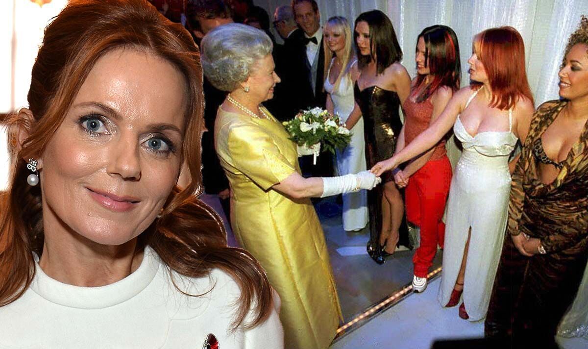 Geri Halliwell partage un cliché des Spice Girls rencontrant la reine lors des célébrations du jubilé