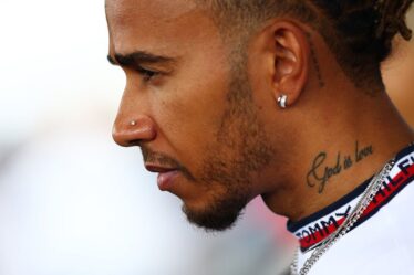 Lewis Hamilton "prend des analgésiques" pour faire face à la douleur causée par la conduite d'une Mercedes F1