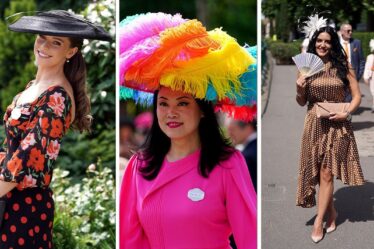 Royal Ascot 2022 : les invités impressionnent par les pois, les couleurs vives et les énormes chapeaux à plumes