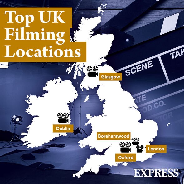 Lieux de tournage au Royaume-Uni