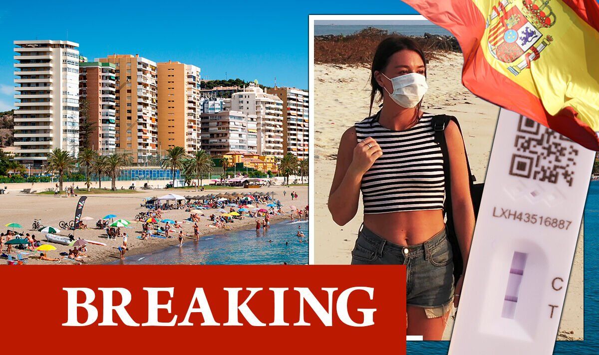 Avertissement de vacances en Espagne: les Britanniques sont confrontés à de nouvelles règles s'ils attrapent Covid à l'étranger cet été