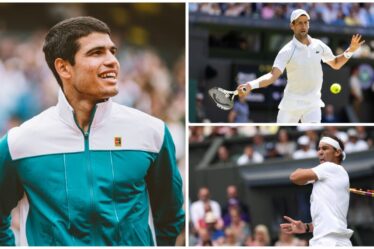 Carlos Alcaraz ouvre une année "folle" alors qu'il sépare Rafael Nadal et Novak Djokovic