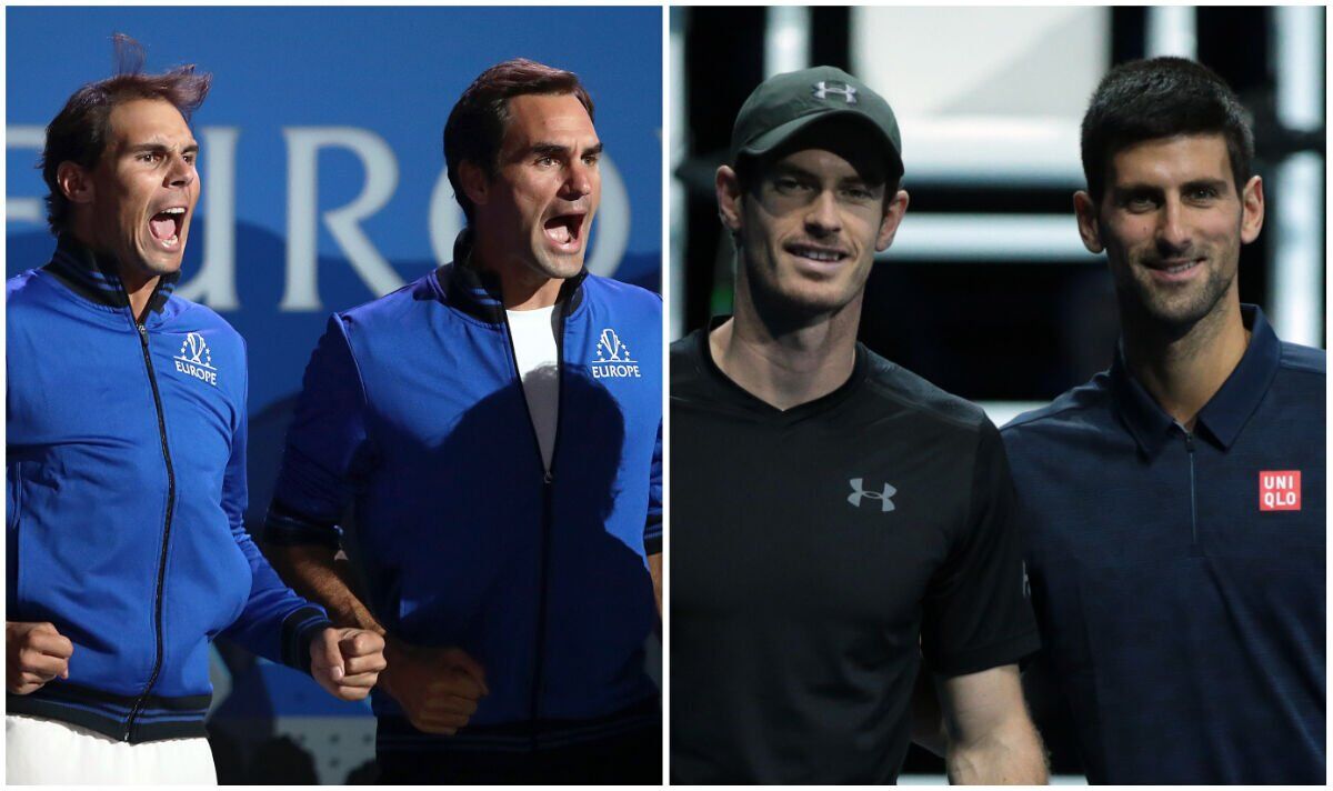 Federer, Nadal, Djokovic et Murray pourraient être interdits de compléter l'équipe de rêve "Fab Five"