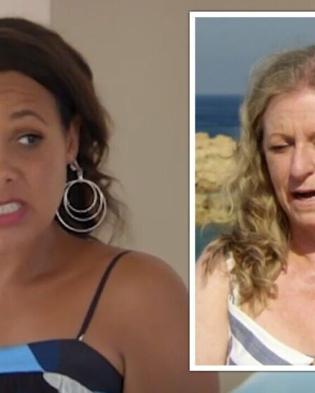 'Parlez-moi s'il vous plaît!'  A Place in the Sun's Jean mortifié alors que les invités écourtent le visionnage