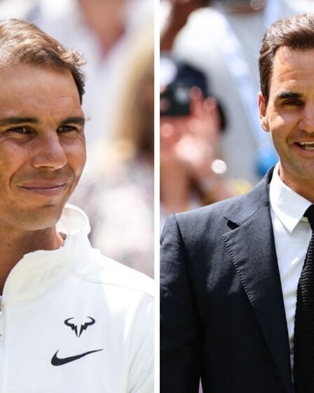 Rafael Nadal se souvient d'un "moment d'émotion" aux côtés de Roger Federer à Wimbledon