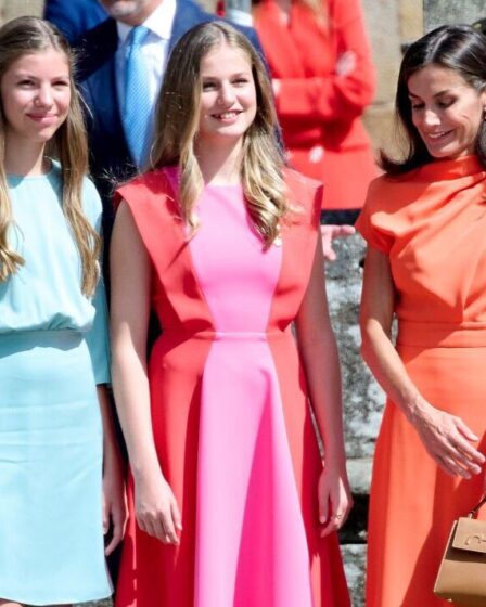 'Sans défaut!'  La reine Letizia étourdit les fans royaux lors de son apparition à Saint-Jacques-de-Compostelle