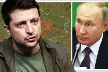 Ukraine EN DIRECT : De nouvelles cartes montrent les tactiques de Poutine ruinées par les frappes de précision de Zelensky