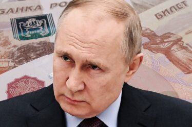Le rouble russe est désormais inutile alors que la propagande de Poutine est déchirée : "Les étagères sont vides !"