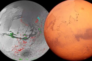 Percée de Mars alors que des emplacements de "centaines de milliers" d'anciennes zones d'eau ont été cartographiés