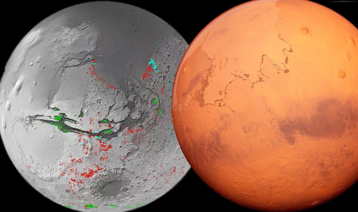 Percée de Mars alors que des emplacements de "centaines de milliers" d'anciennes zones d'eau ont été cartographiés