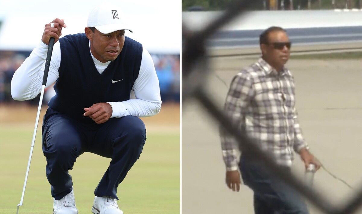 Tiger Woods montre l'étendue de la lutte contre les blessures avec une boiterie maladroite aux pourparlers de crise du golf LIV