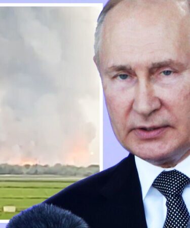 Ukraine EN DIRECT: Des panaches de fumée noire alors qu'UNE AUTRE base aérienne russe a explosé des heures après l'explosion