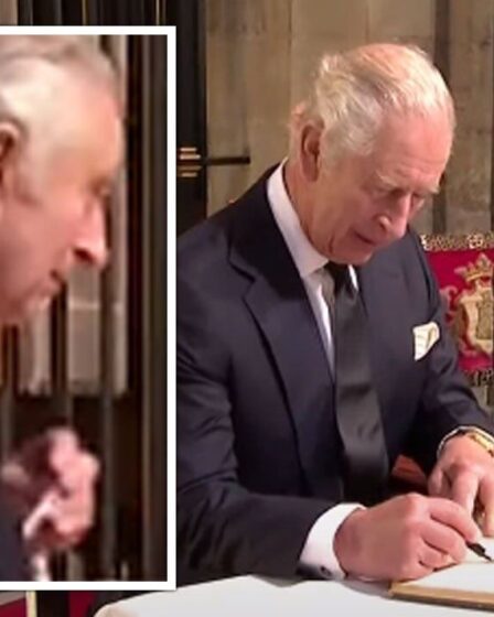 "Aucun problème de stylo cette fois": le roi Charles apporte son propre stylo après le fiasco précédent