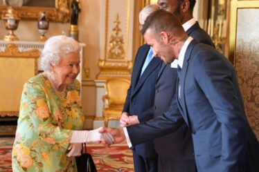 David Beckham envoie un message à la famille royale après avoir été "dévasté" par la mort de Queen