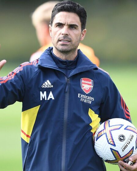 Le patron d'Arsenal, Mikel Arteta, donné un coup de pouce à Man Utd en tant que "meilleur joueur à l'entraînement" pourrait commencer