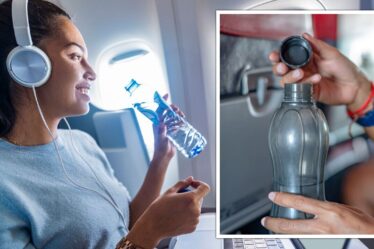 L'hôtesse de l'air sur la boisson que les passagers doivent "éviter" dans les avions - "pas assez nettoyée"