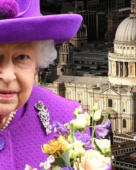 Un service public spécial aura lieu à la cathédrale Saint-Paul ce soir en l'honneur de la reine