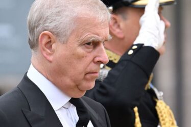 Deux hommes accusés d'avoir "agressé" le prince Andrew Heckler lors des funérailles de Queen