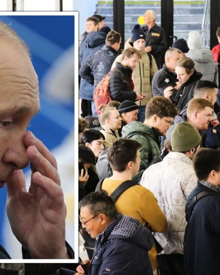 La mobilisation de Poutine se retourne contre lui alors que 200 000 personnes fuient vers le Kazakhstan en seulement deux semaines