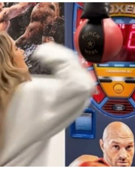 Tommy Fury abasourdi par la tentative de l'ex-star de Love Island, Molly-Mae Hague, au défi de gym