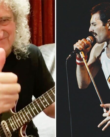 Brian May partage la chanson " préférée " de Freddie Mercury Queen " Rien que de la joie et de la positivité "