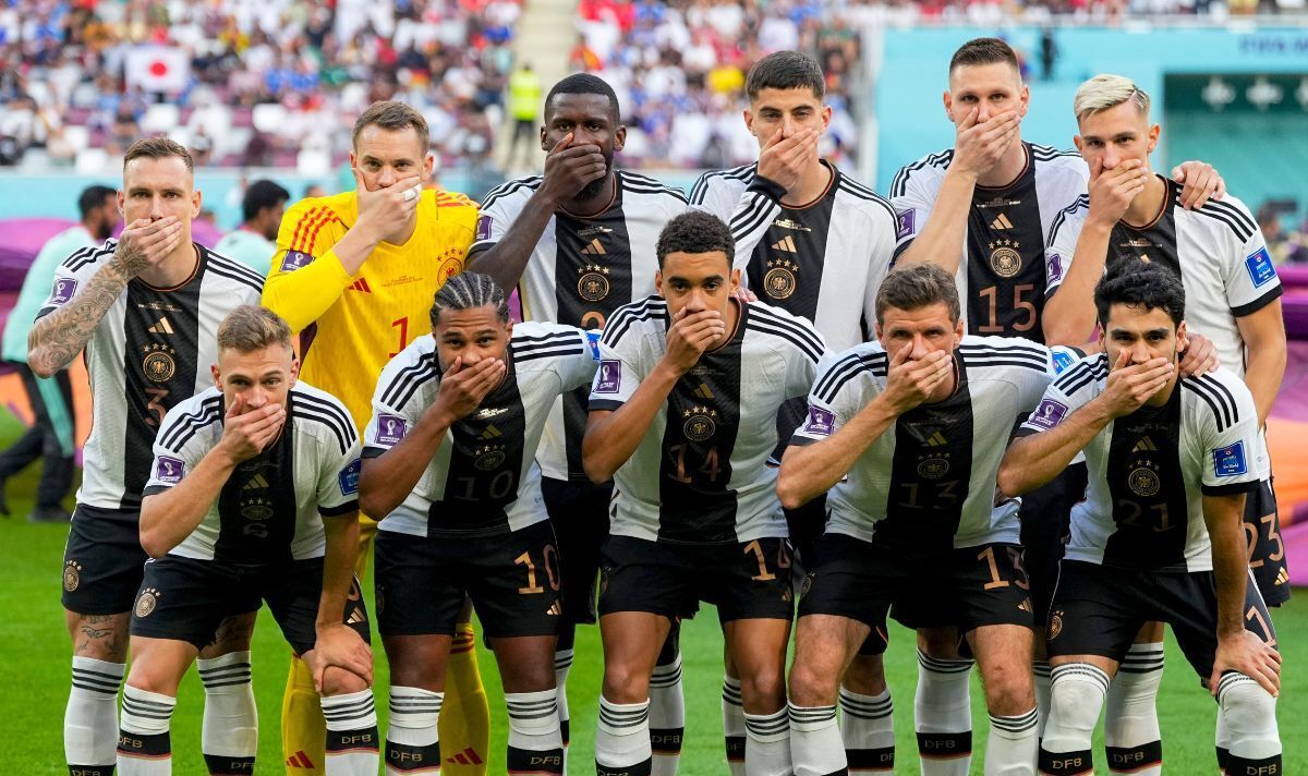 La FIFA décide du sort de l'Allemagne après avoir « couvert la bouche » lors d'un geste photo de l'équipe de la Coupe du monde