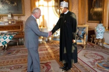 Le roi Charles efface l'épreuve des œufs en riant avec le président nigérian