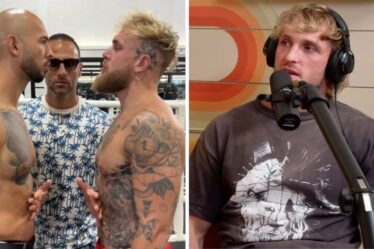 Logan Paul taquine le combat d'Andrew Tate MMA avec une "vision vive" malgré les négociations de Jake Paul