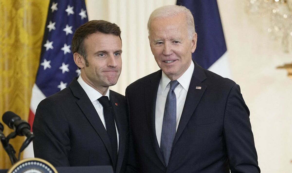 Biden et Macron s'engagent à maintenir un front uni contre la "brutalité" de Poutine en Ukraine