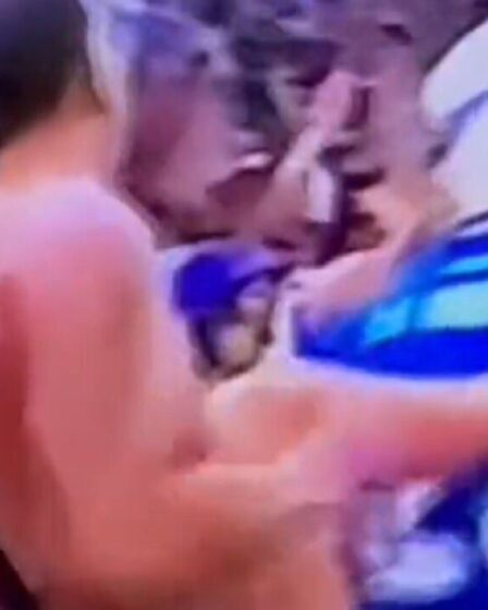 La BBC montre accidentellement une fan de la Coupe du monde avec ses seins à la télévision après que l'Argentine a battu la France