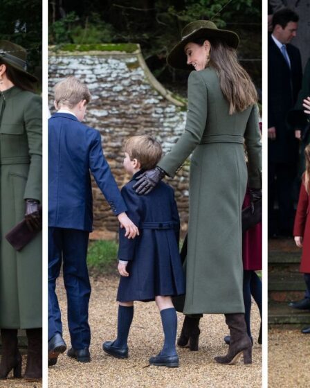 La raison pour laquelle Louis portait un short au service royal de Noël et George ne l'a pas fait