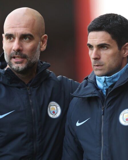 Le patron de Man City, Guardiola, prêt à encaisser les faveurs du transfert d'Arteta alors que "la star d'Arsenal regarde"