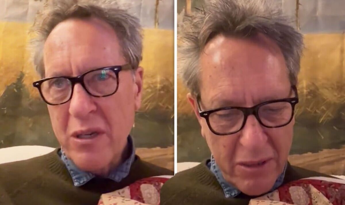 Richard E Grant est resté «défait» et en larmes à cause de la générosité du voisin au milieu de