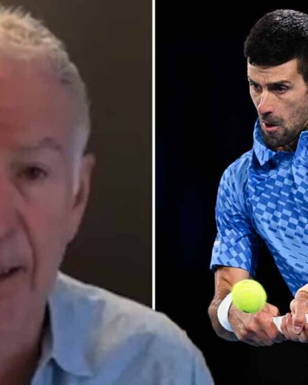 John McEnroe nomme un joueur "inattendu" qui pourrait gagner l'Aus Open en raison de la blessure de Novak Djokovic