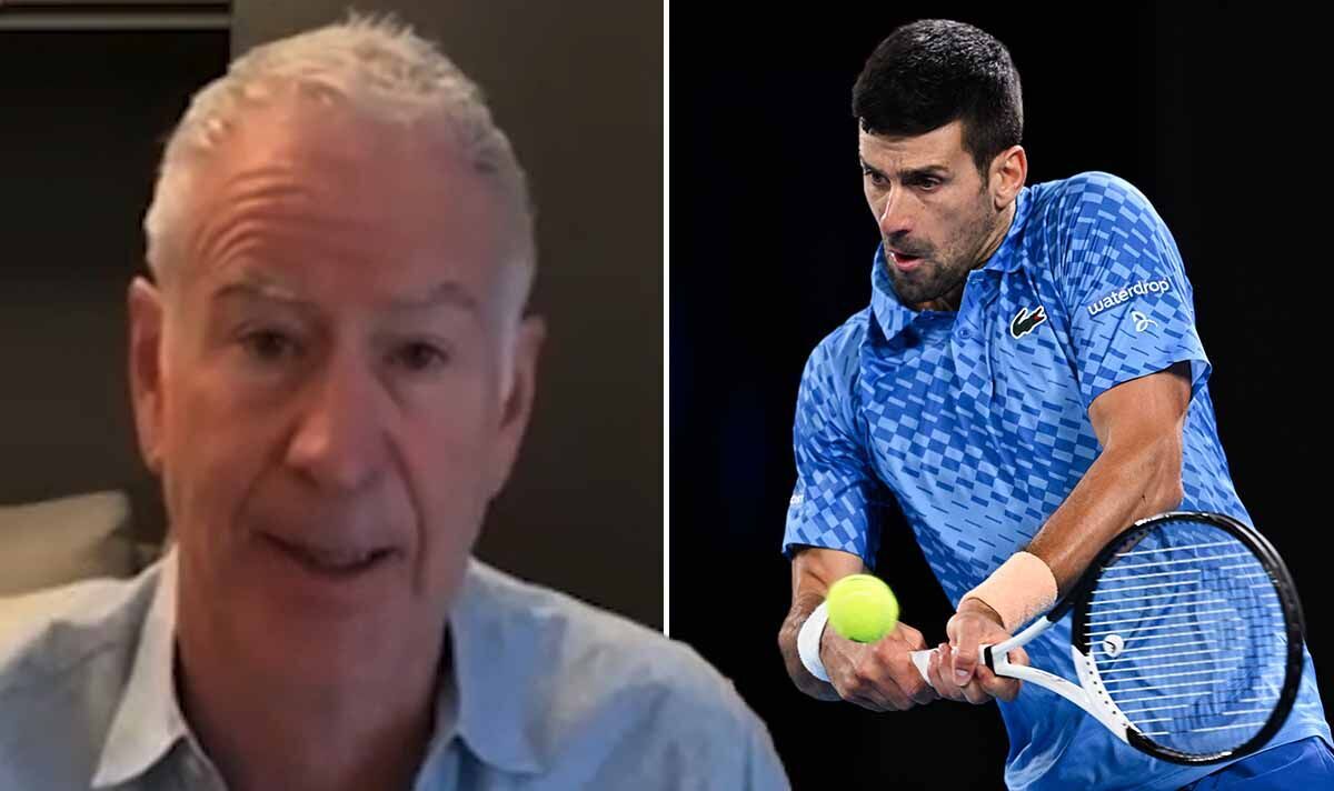 John McEnroe nomme un joueur "inattendu" qui pourrait gagner l'Aus Open en raison de la blessure de Novak Djokovic