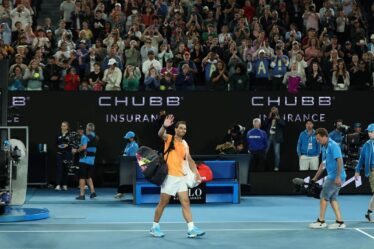 Le geste de Rafael Nadal après la douloureuse sortie de l'Open d'Australie en dit long sur le plan de retraite