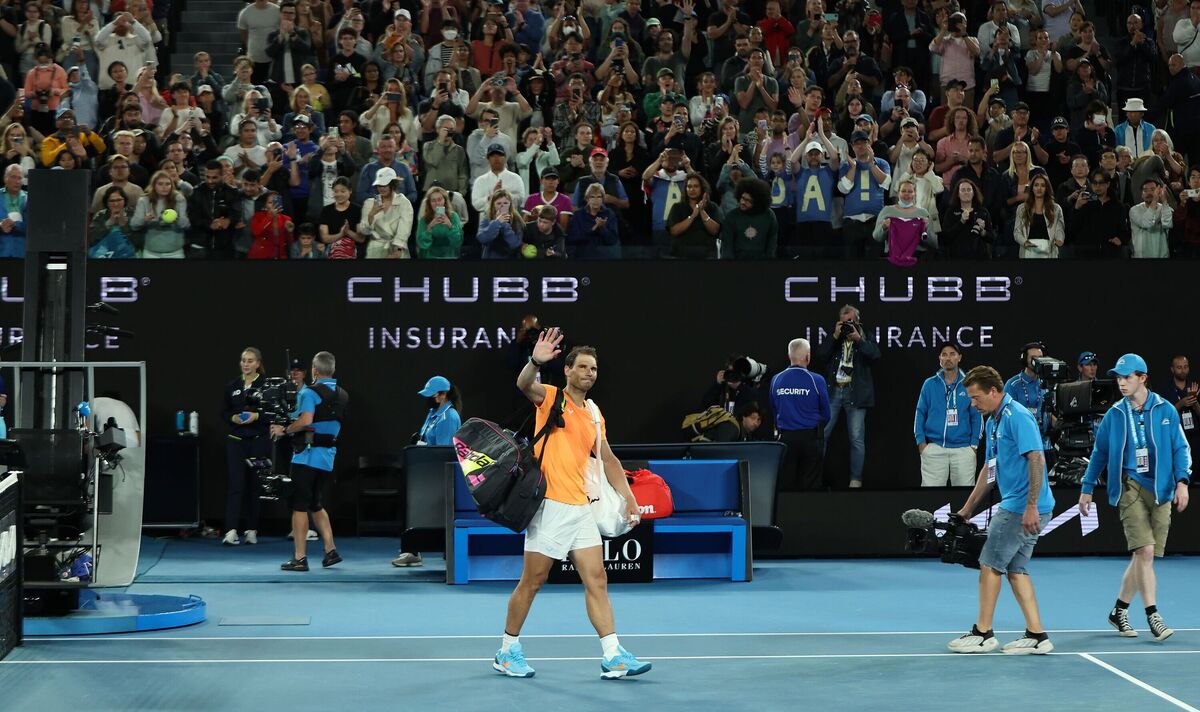 Le geste de Rafael Nadal après la douloureuse sortie de l'Open d'Australie en dit long sur le plan de retraite