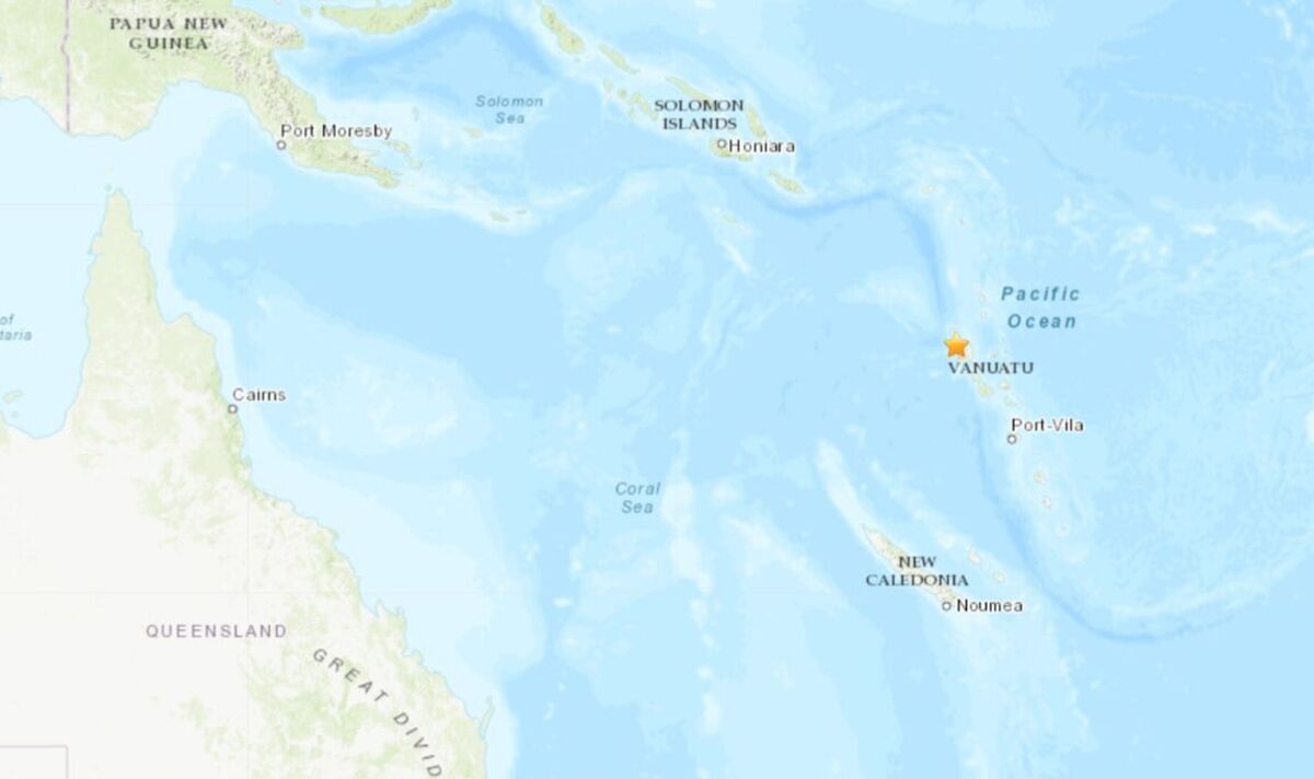 Menace de tsunami pour Vanuatu après un énorme tremblement de terre de magnitude 7,2 qui secoue l'île du Cercle de feu