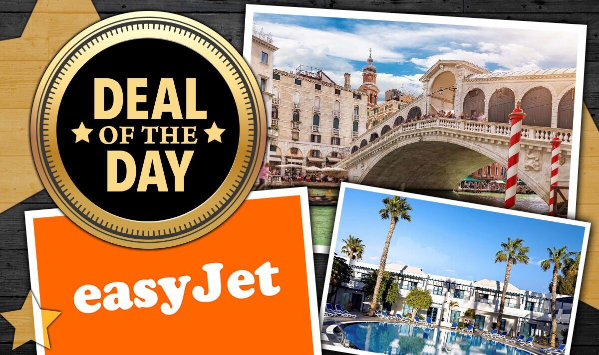OFFRE DU JOUR: easyJet lance une énorme vente avec 16 £ de vols et 300 £ de réduction sur les vacances