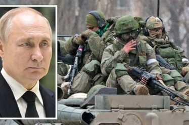 Poutine a averti que les Russes n'avaient "pas d'estomac pour le combat" pendant la guerre alors qu'un avertissement de mutinerie était envoyé