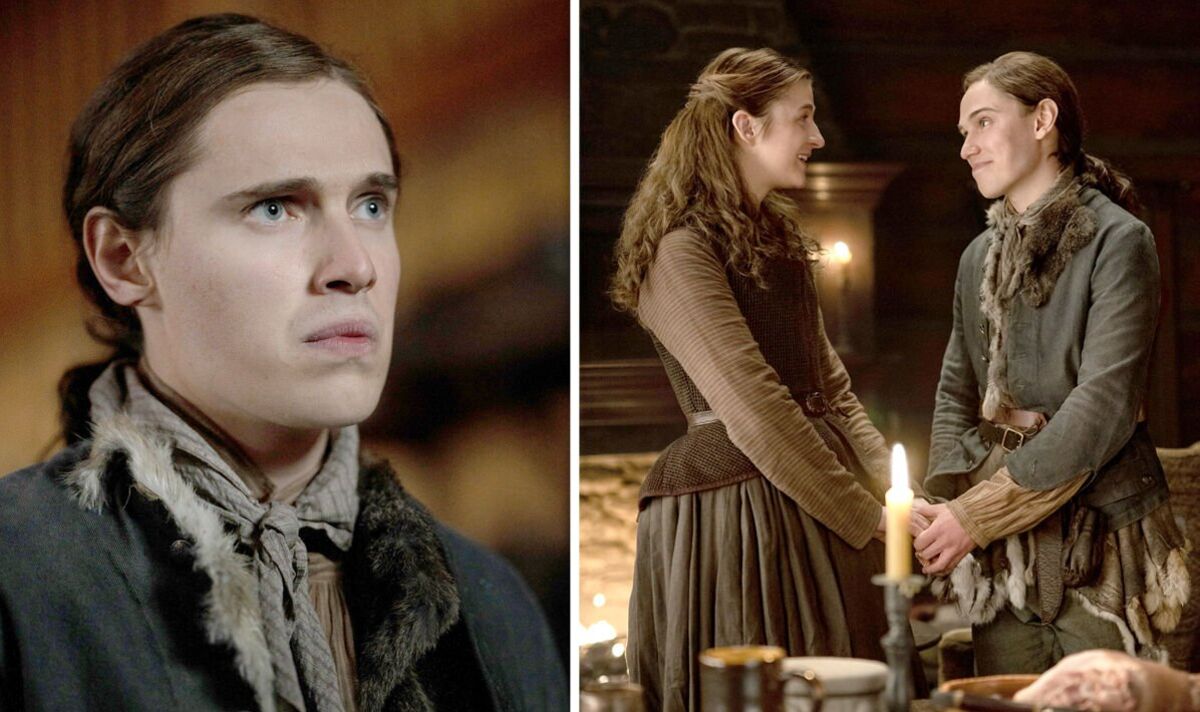 La star d'Outlander se penche sur la romance à trois de Lizzie et des jumeaux